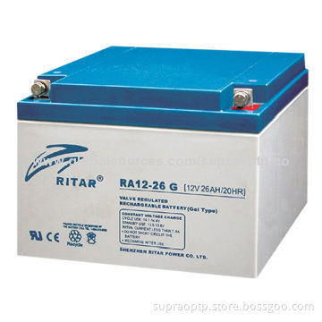 12V/26A Deep-cycle Battery for UPS DC Screen System